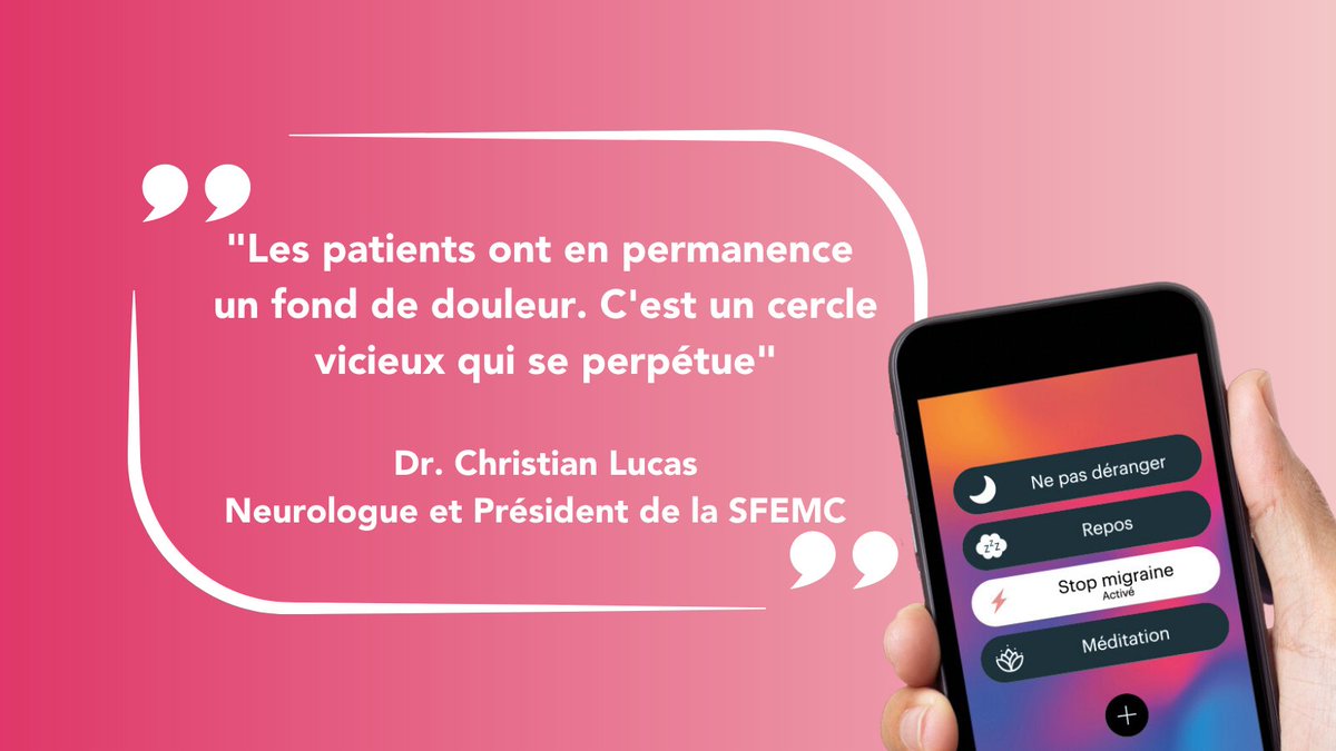 AbbVieFrance's tweet photo. La migraine chronique, une maladie banalisée ? 🤔
Peu reconnue dans la société, la migraine chronique est  une maladie très invalidante. La fréquence des crises exposent les migraineux chroniques à des douleurs  constantes 💢
RDV sur stopmigraine 👉https://t.co/34svmJ7m7n https://t.co/i1d0ViTtUZ