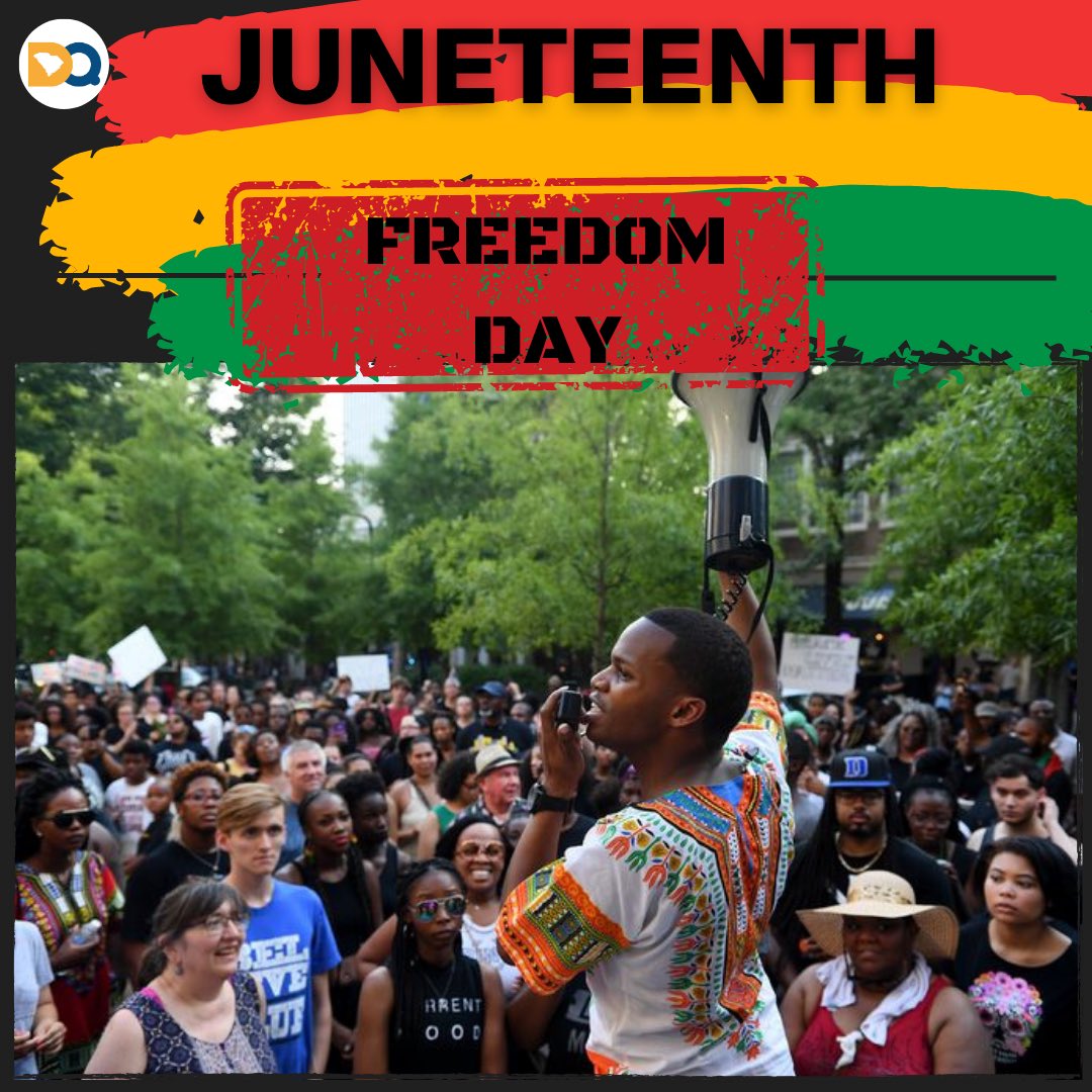 In 1863, Abe Lincoln allegedly set enslaved Black Americans free. But there were still Black people who didn’t know they were free and there were others who REFUSED to be free. But today’s our day! #Juneteenth #FreedomDay #yeahthatgreenville #BlackIndependenceDay #BlackandProud