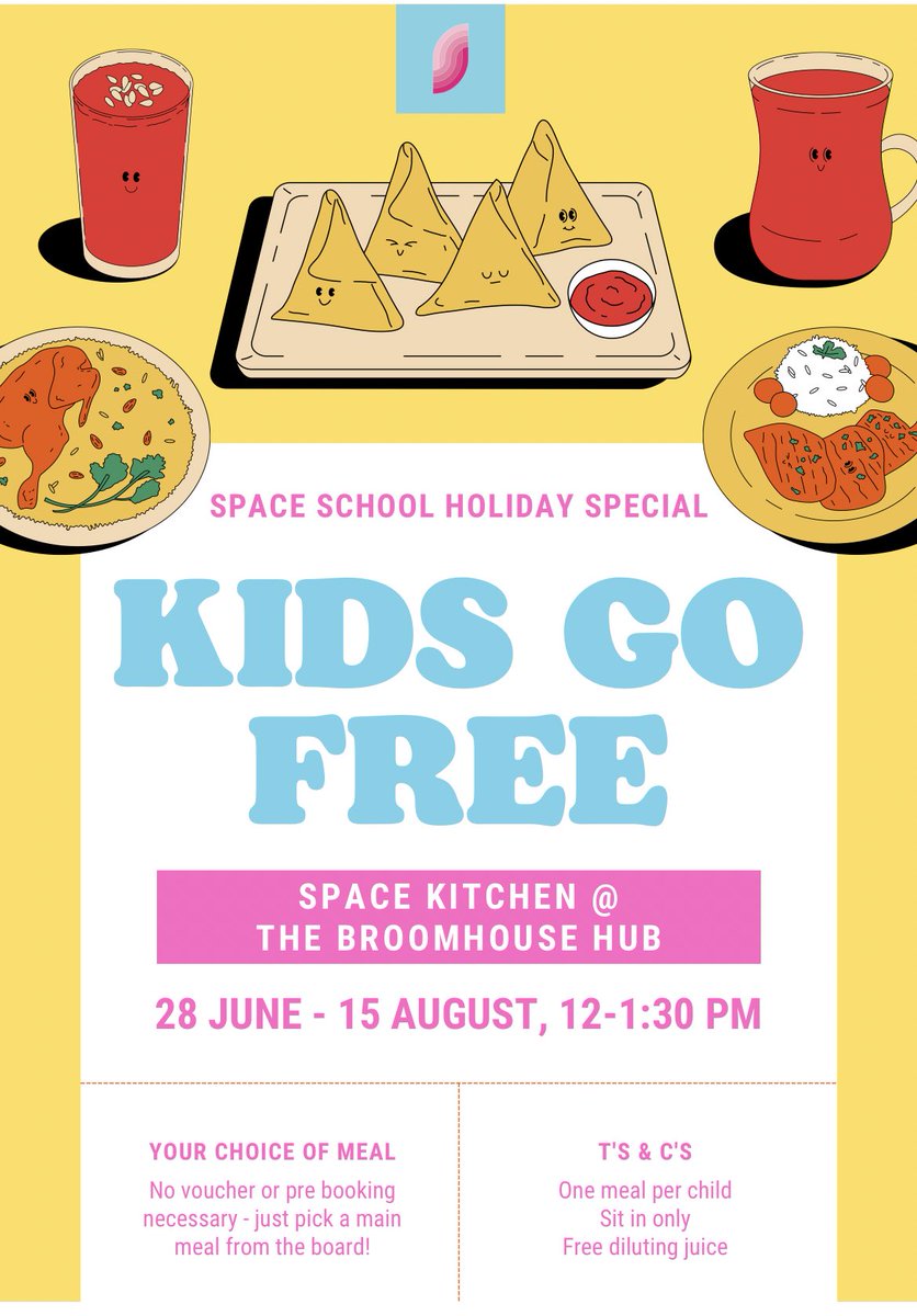 MissCollierSPS's tweet photo. Thanks to @SpaceBroomhouse for supporting families during the Summer Holidays! 🍽️ https://t.co/a2nfqRgmg1