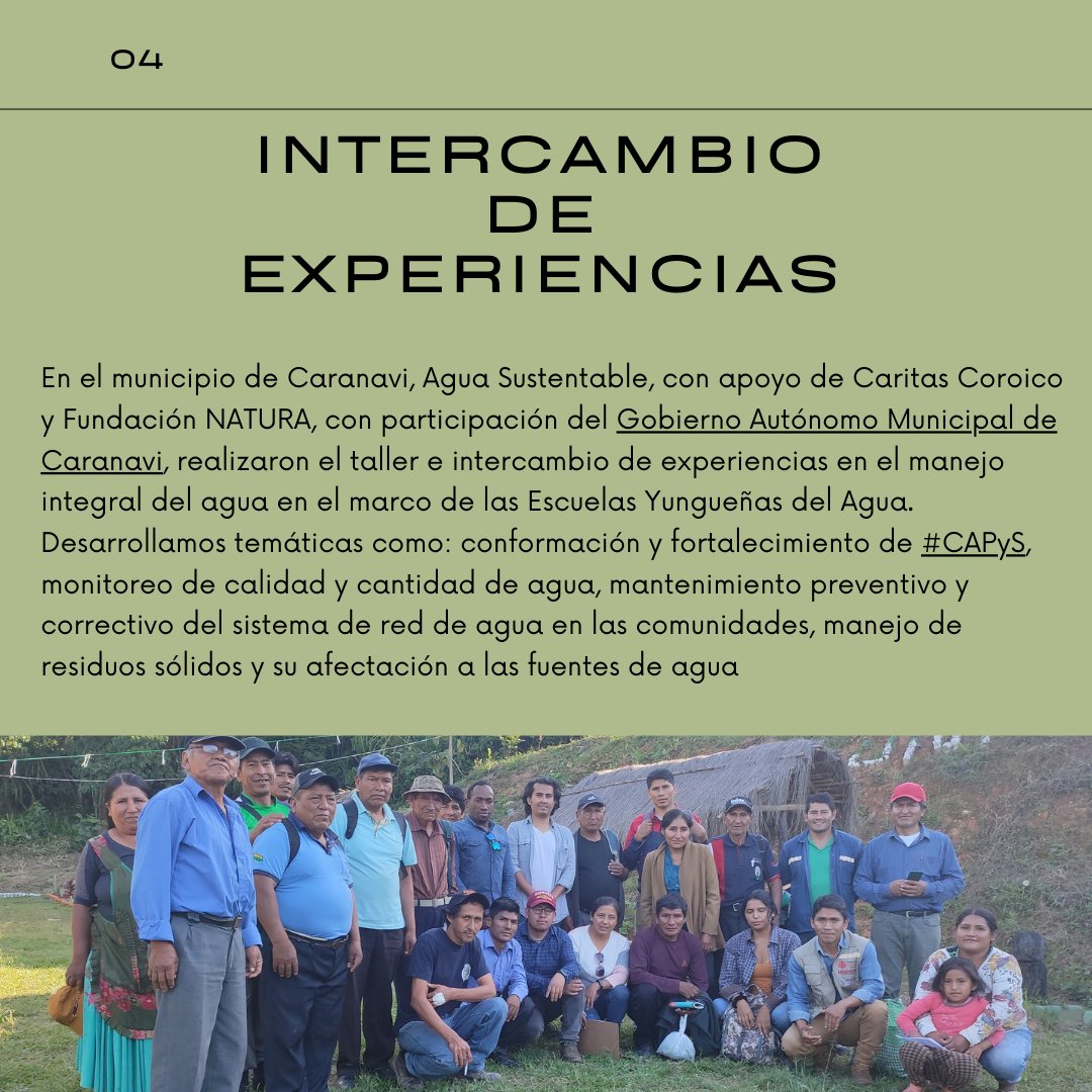 AS_Bolivia's tweet photo. Te contamos acerca del taller e intercambio de experiencias en el Municipio de Caranavi📷📷 https://t.co/BZyVhmJI2Z