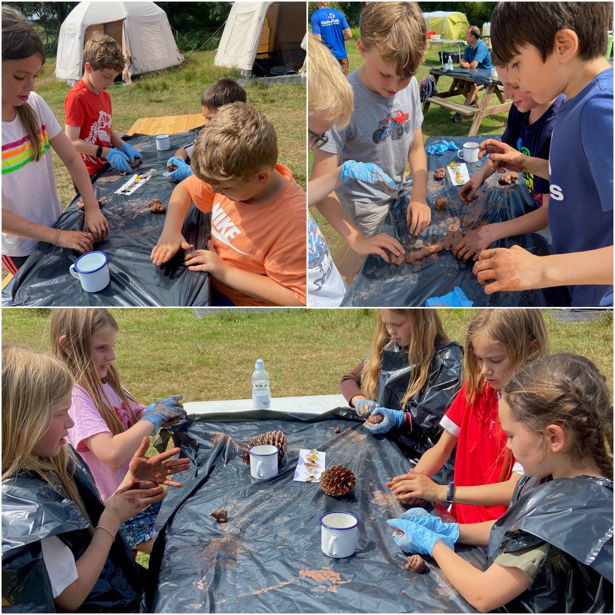 Year 5 pupils have safely arrived in Dorset after a sweet-filled drive. They settled into their tents, enjoyed lunch, and tackled their first group clay challenge. With amazing weather and an awesome campsite, the adventure is just beginning! #Year5DorsetTrip #Year5Residential