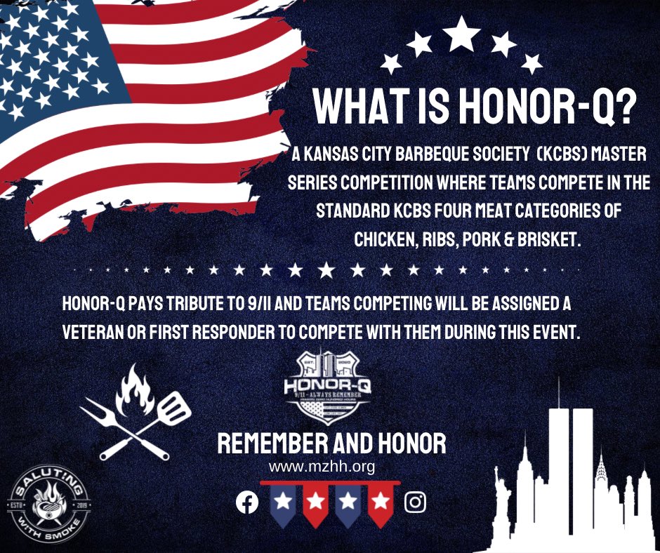 To sign up: raceroster.com/events/2023/74…; "Register"

#Veterans #BBQ #SalutingwithSmoke #firstresponders #army #navy #marines #airforce #Coastguard