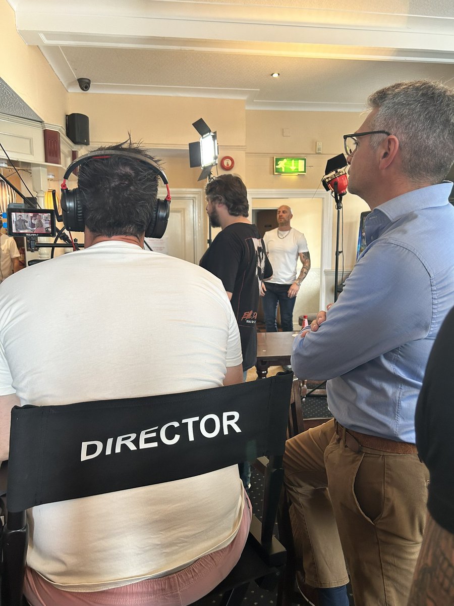 Another belting day on set!