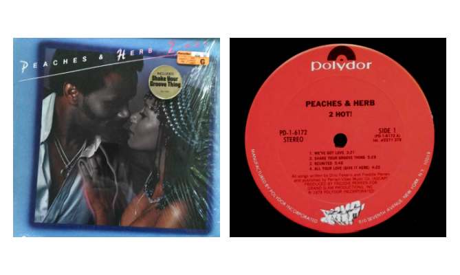 PEACHES & HERB '2 Hot!' Vinyl Album -Polydor Records (1978) FREE SHIPPING ►etsy.me/3OgbgVR — #1970s #vinylrecords #Funk #vinylcollector #vinylcommunity #rtItBot #giftideas #musicrecommendation