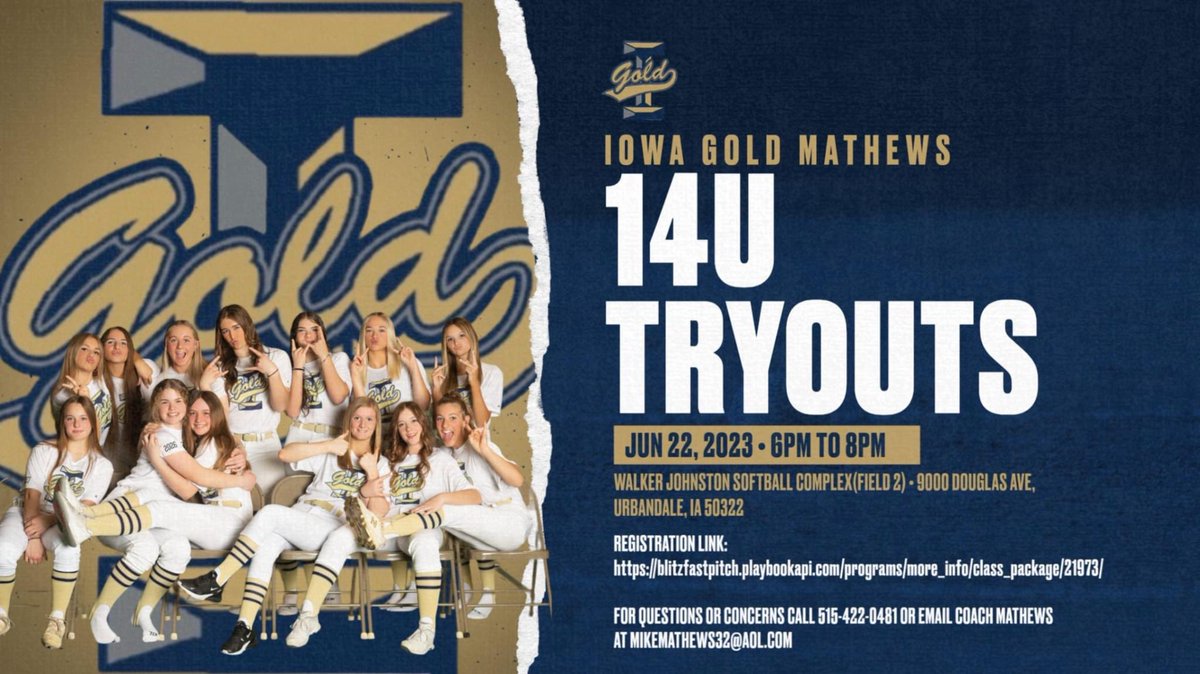 Iowa Gold Fastpitch tweet media