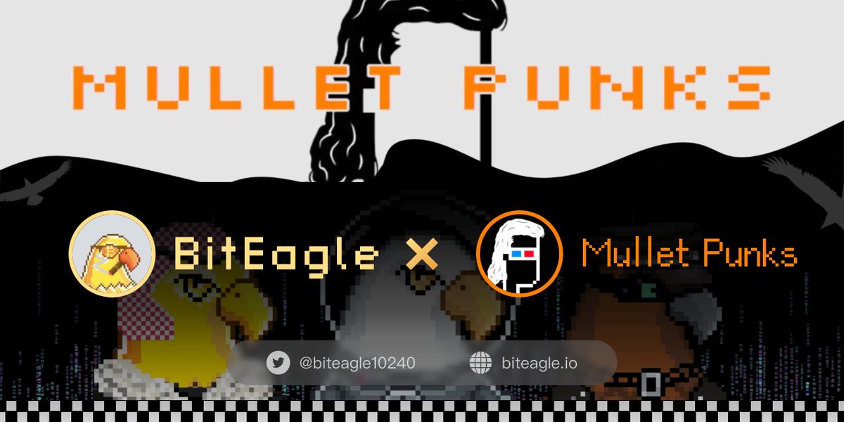 biteagle10240's tweet photo. Welcome New Partner.@biteagle10240 X @mullet_punks are inscriptions #618811-620263
.Join the GMullet fam.Let's build together.🔥🔥🔥#OrdinalsNFT #BitEagle 🦅🦅🦅 https://t.co/pTsDDqERQf