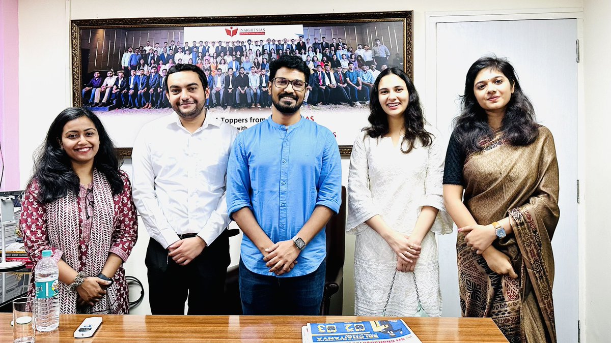 Today with Abhinav (Rank 12), Aditi (Rank 57), Aashna (Rank 116) and Vaishnavi (Rank 62) - #UPSC toppers of CSE-2022.