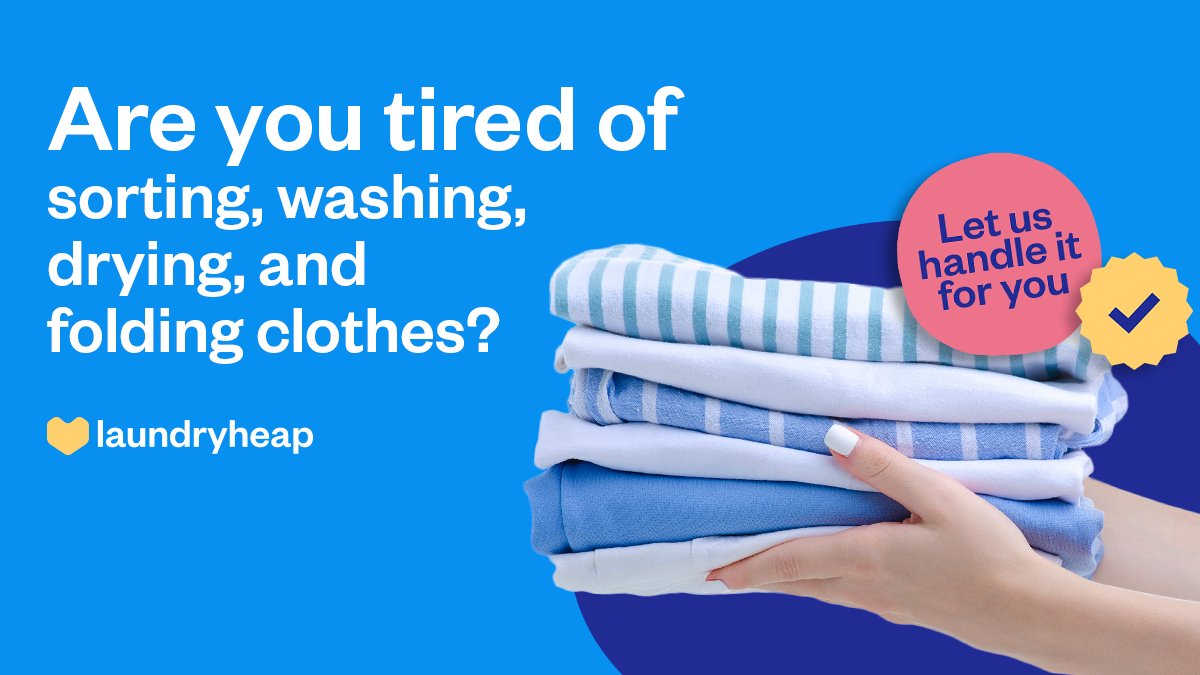 Leave the Laundry to Us and Reclaim Your Time! 💪👕 

#LaundryRelief #TimeSaver #laundryservices #laundryfacts #pickupservices #laundryhelp #doortodoor #laundryondemand #drycleaningservice #highqualityservice #ironingservices #washing #ecofriendly