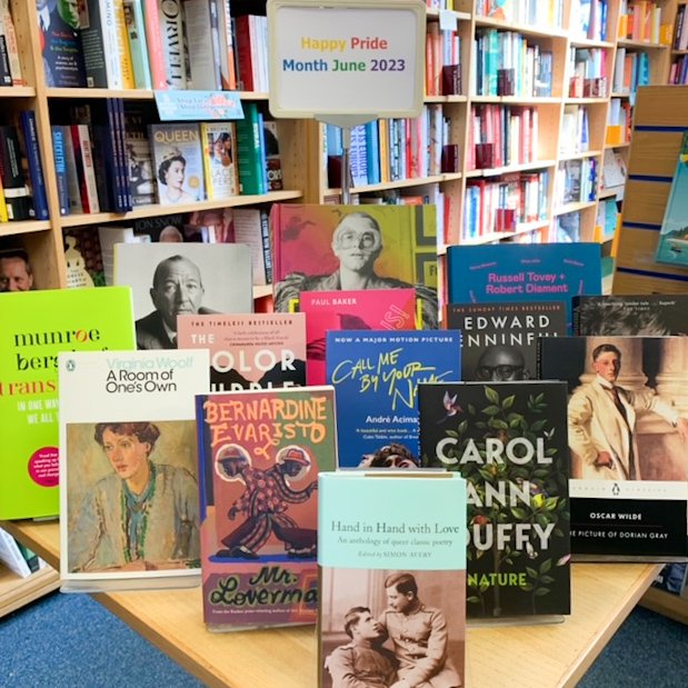 Celebrating pride month here at The Sheen Bookshop! 🌈

#Pride #PrideMonth #LGBTQIA+