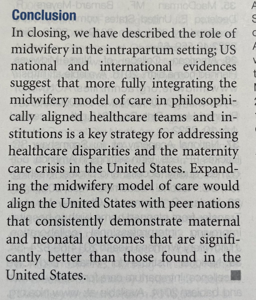 Just a reminder that midwifery care improves birth outcomes

ajog.org/article/S0002-…