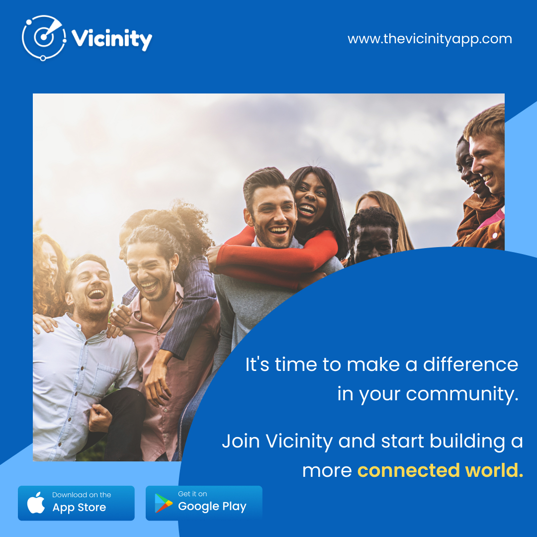 Sign up now and become part of a thriving community.

Visit - bit.ly/3Cfr7k4

#vicinity #chat #friends #dating #chattingapp #chatapp #datingapp #vicinitychat #downloadnow