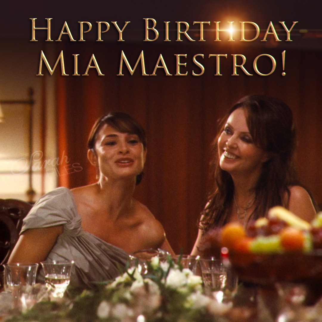 Happy birthday, Mía Maestro! 🎉 The Argentine actress co-starred with Sarah in the 2010 film “First Night”, directed by Christopher Menaul. #sarahbrightman #miamaestro #firstnight #1stnight #cosi #cosifantutte #sizzle
