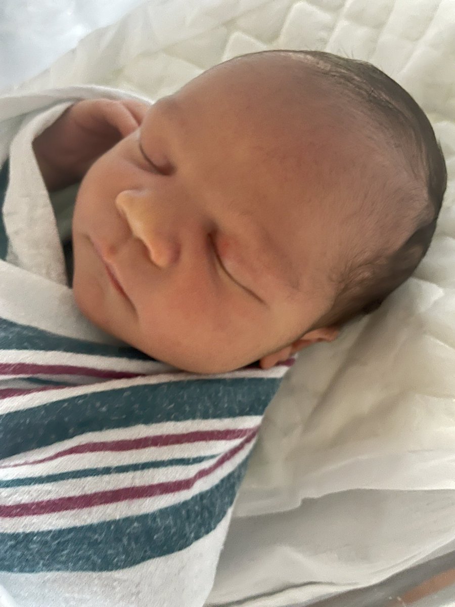 wcfuller's tweet photo. Introducing:
Timothy James Fuller
June 16, 2023 8:43 AM
7 lbs 3 oz

Mom and Baby are doing exceptionally well.

“For God has not given us a spirit of fear, but of power and of love and of a sound mind.”
II Timothy 1:7 NKJV https://t.co/WpGI49Oy5r
