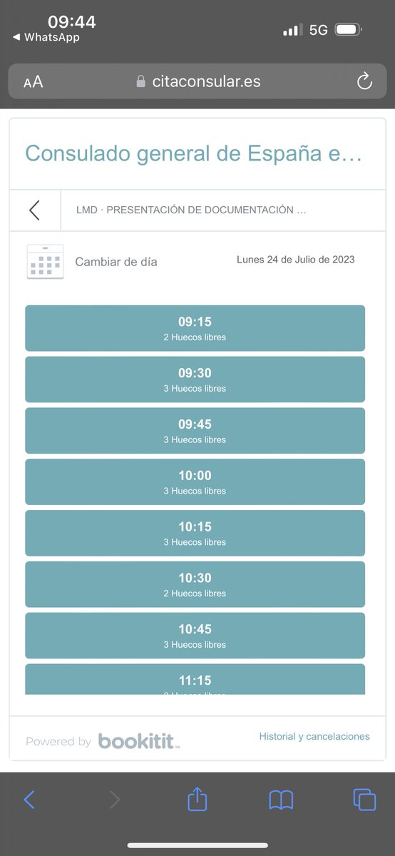 danibpm's tweet photo. @ConEspSantiago Yo recibí mi usuario, y cada vez que intento pedir turno (con varios disponibles) siempre me tira error ! Que se hace en estos casos ? Tengo usuario pero no puedo pedir turno https://t.co/mglMIjlfjM