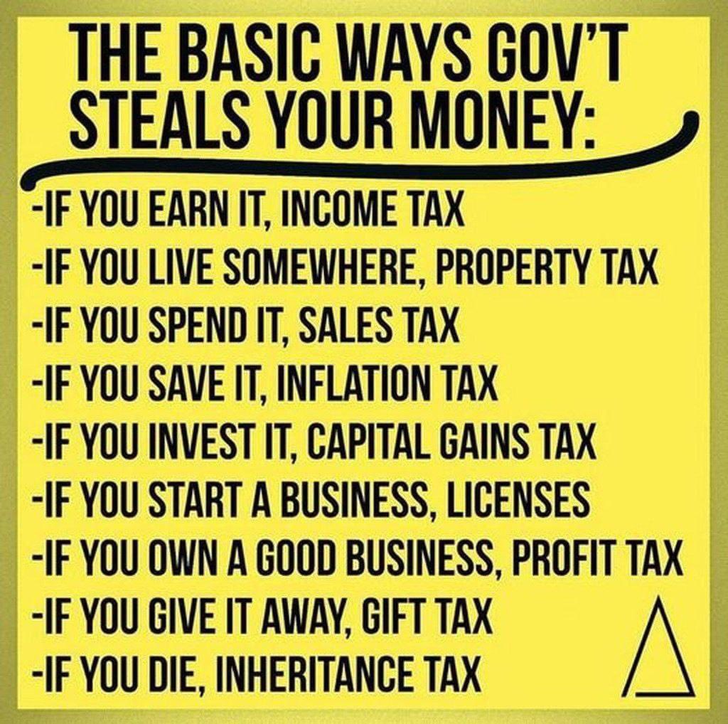 🔥💵Taxation Is Theft‼️