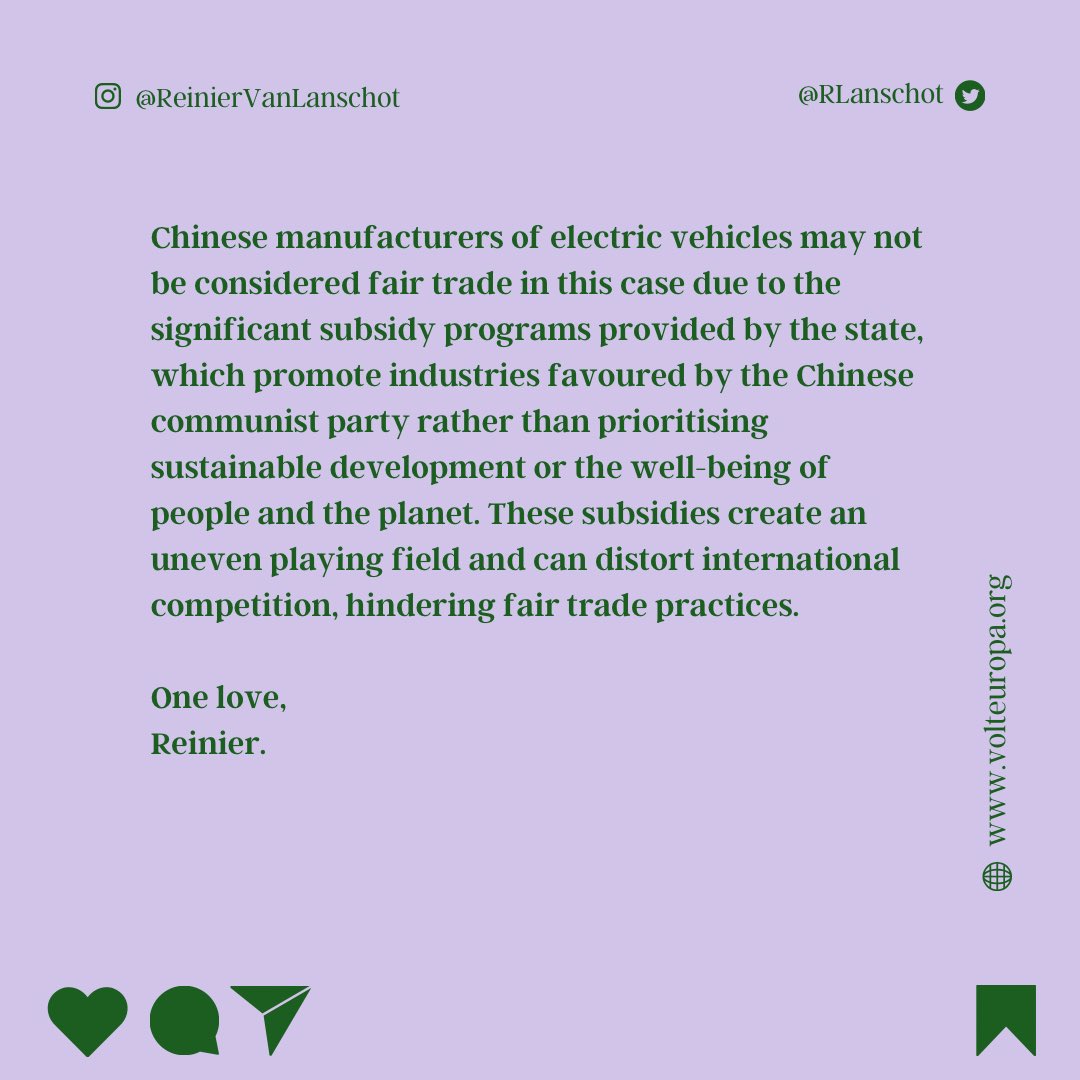 Electric vehicles: Europe vs. China. 🇪🇺🇨🇳 

#Brussels #EuropeanMarket #ChineseElectricCars #EVProduction #TradeDefenseUnit #Investigation #Tariffs #Restrictions #EU #China #TradeWar #Steel #Aluminum #Cars #Trains #volt #eupol #politics #ep #european #europe #volt #votevolt