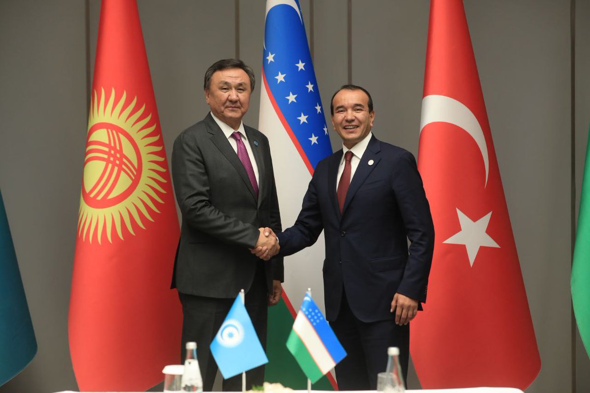 Türk Devletleri Teşkilatı Genel Sekreteri Büyükelçi @KubanOmurali, #Özbekistan Cumhuriyeti Kültür ve Turizm Bakanı Sayın Ozodbek Nazarbekov ile 19 Haziran 2023 #Taşkent'te bir araya geldi. ▶️turkicstates.org/tr/haberler/tu…