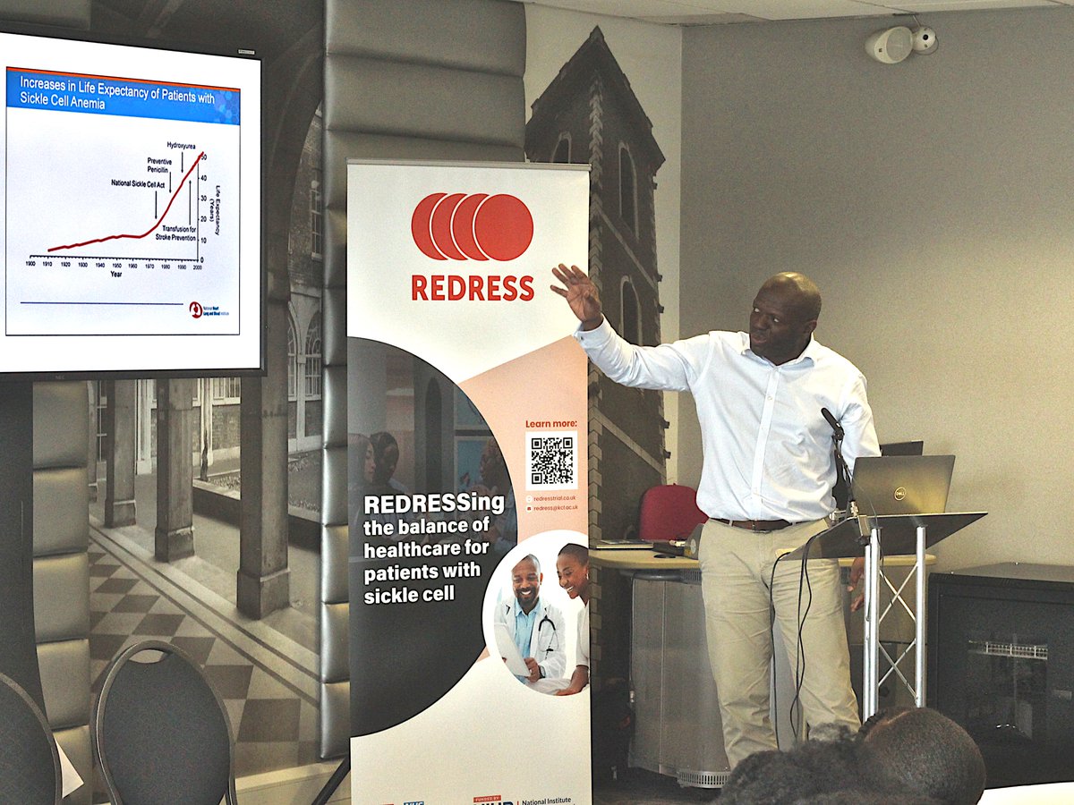 Non-Malignant Haematology Research @ Imperial NHS (@nmhaem_research) on Twitter photo Our very own Dr Steve Okoli presenting on the importance of #research in #sicklecell at the REDRESS study launch redresstrial.co.uk #WorldSickleCellDay <a href="/redress_study/">REDRESS Study</a> Our very own Dr Steve Okoli presenting on the importance of #research in #sicklecell at the REDRESS study launch redresstrial.co.uk #WorldSickleCellDay <a href="/redress_study/">REDRESS Study</a>
