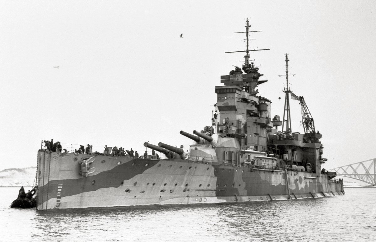 HMS Queen Elizabeth in WWII