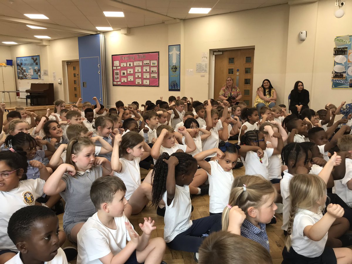 What a wonderful visit from an author today <a href="/authorLTemple/">Author Luke Temple</a>. Reception and KS1 were thrilled to join in the actions and make all the silly noises for ‘The Poo Monster’! #inspirational #welovereading