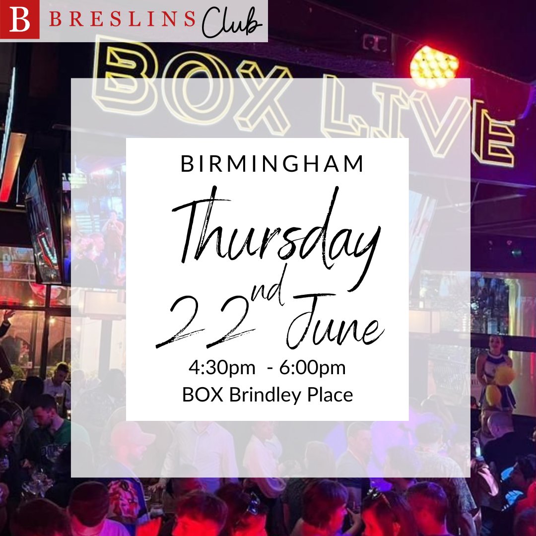 A real game changer has appeared in Brindley Place just in time for a scorcher of a summer!

Join us for Breslins Club this Thursday at BOX for relaxed business networking! 
<a href="/theboxbaruk/">BOX UK</a> 

SIGN UP! 
breslins.co.uk/member-events/…
#birminghamnetworking #networkingbrum #networking