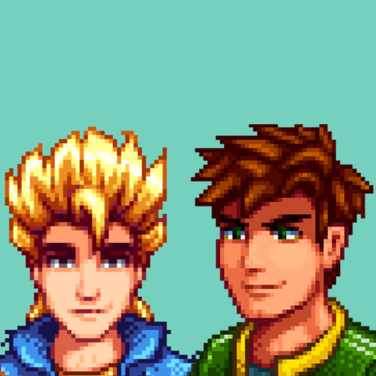 'Did we                                     'We did, in
Make it?'                                    another
                                                       universe'

#JoJosBizarreAdventure #StardewValley