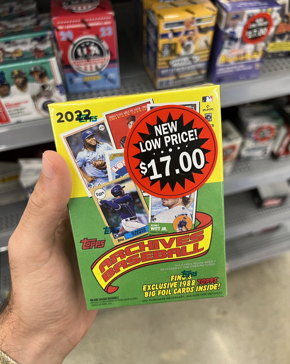 gurucollects's tweet photo. I found some clearance boxes at Walmart…so I figured I’d give one away for free!

Just like this tweet and follow me for a chance to win! https://t.co/wHL1rBopwD