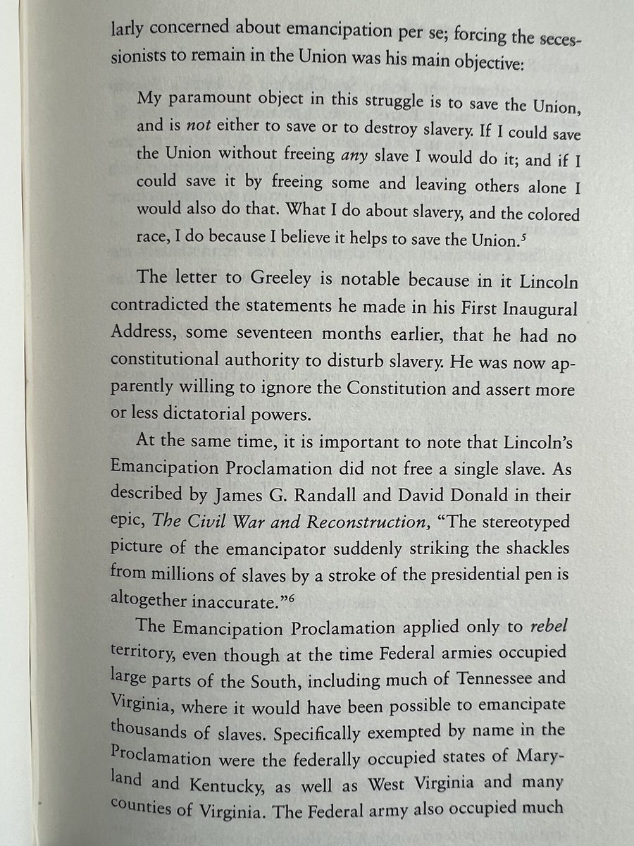 fitnessfeelingz's tweet image. Reminder that The Emancipation Proclamation was:
1. Fake
2. Widely mocked in its time, even members of Lincoln’s own cabinet
3. An attempt to ignite slave revolts against civilians in the South