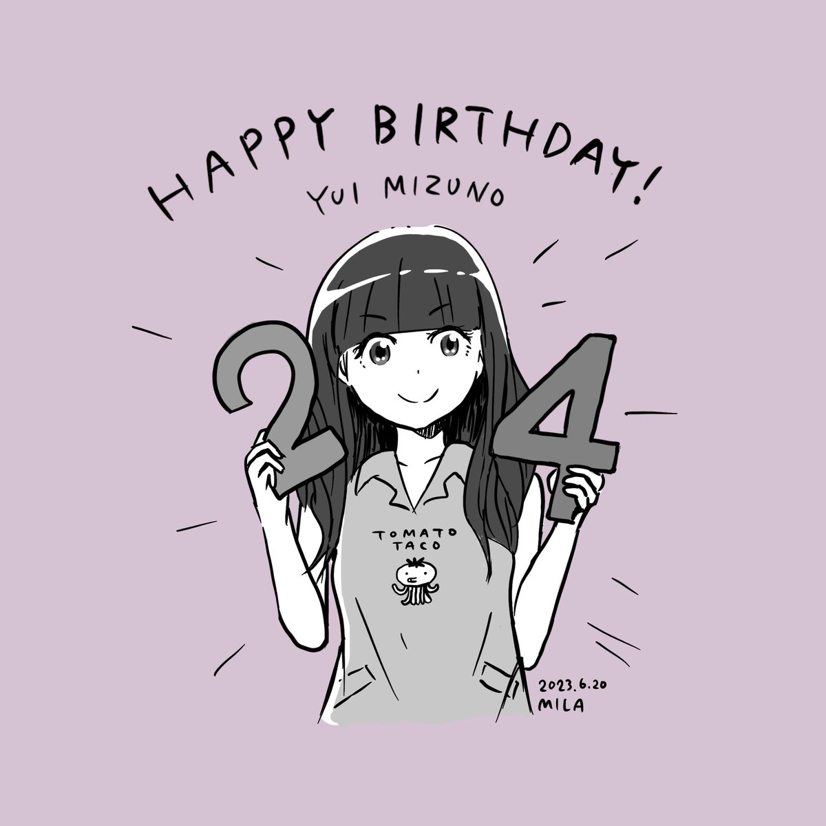 ゆいさんハピバ🎁🎉🎊🎂
＃水野由結 #babymetal