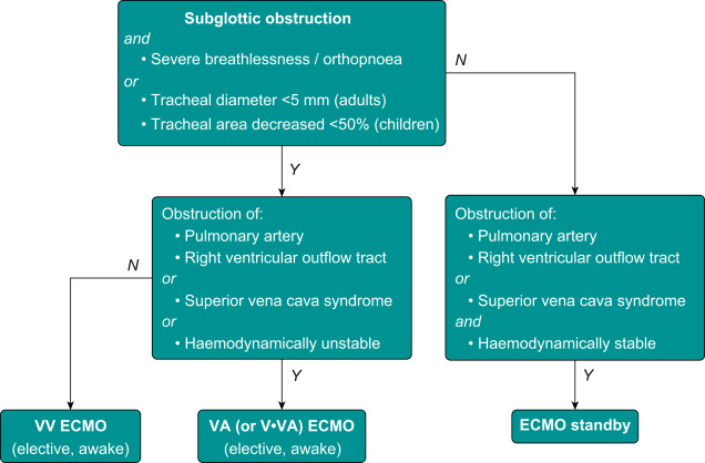 BJAJournals's tweet photo. Elective ECMO support should be considered for airway procedures in patients with subglottic obstruction and severe symptoms, or tracheal diameter <5 mm. 

Share your experiences with us...

#ECMO #criticalcare #anaesthesia  #BJAEducation
https://t.co/Jg1J0J3q6J https://t.co/nqLqpN8i81