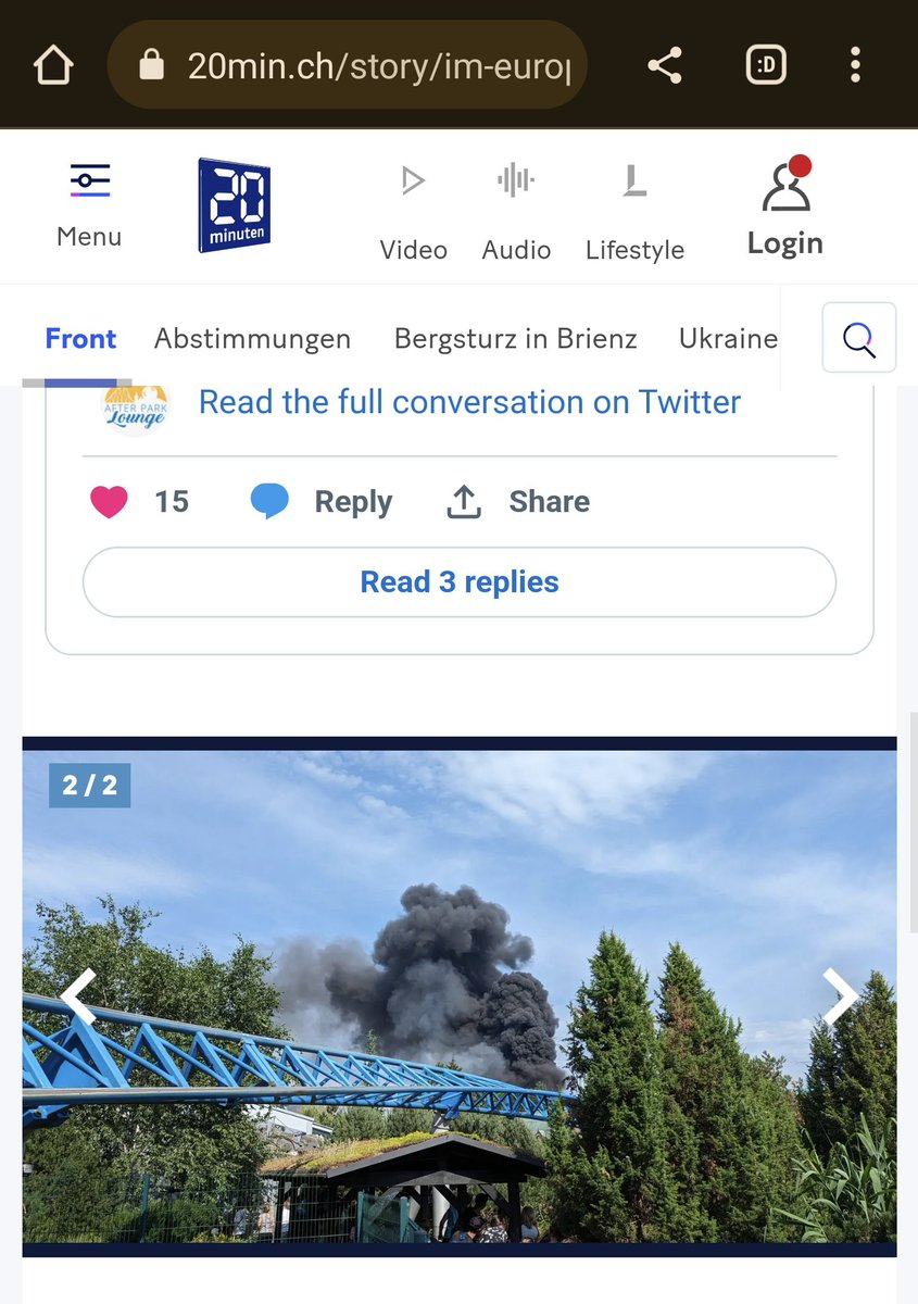 Hey <a href="/20min/">20 Minuten</a>, ihr habt mich weder nach den Rechten an meinem Bild gefragt, noch habe ich euch die Rechte gegeben! Absolute Frechheit. @florianoster