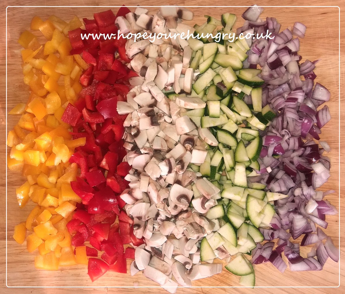 Happy #Monday lovely Hungrys! Going #meatfree? Try my vibrant vegetable #lasagne - recipe: hopeyourehungry.co.uk/perfect-pastaf…… Easy, cheesy pasta layers, crammed with colour &amp; a velvety #cheese sauce - #delicious! Stay hungry! ;) x #bakeithappen #pasta #homemade #vegetables #Foodie