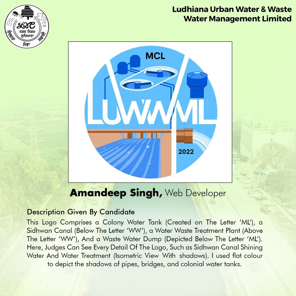 mcldhofficial's tweet photo. (1) AMANDEEP SINGH
Web Developer
Description Given By Candidate
.
#WaterTank #Plant #WaterDump #Treatment #WaterTreatment #Pipes #Bridges #MCCommissioner #WaterSupplyProject #InfrastructureDevelopment #AppreciationCertificates #MCL #mclludhiana https://t.co/gRlBeVpbaM
