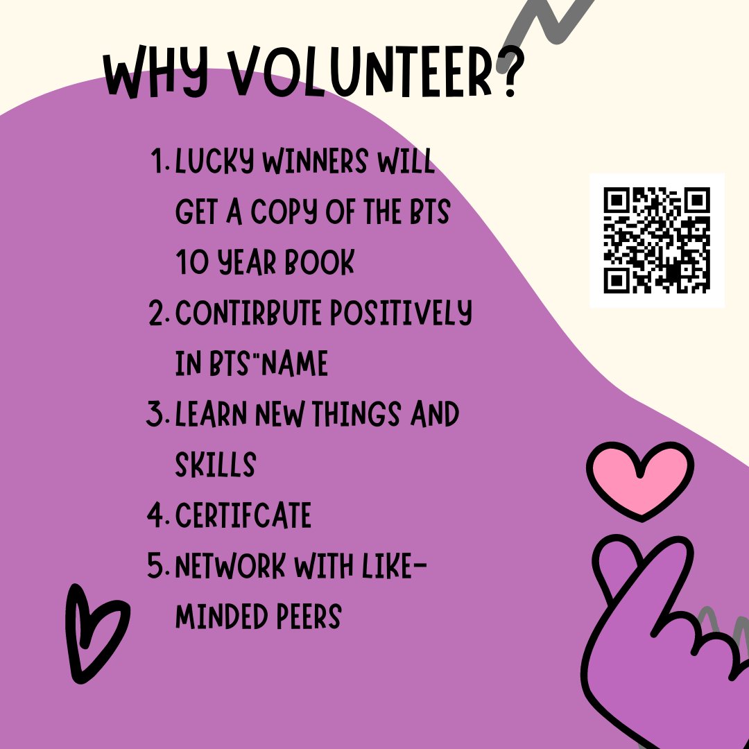 No reason not to volunteer anymore! Do it from the comfort of your house.
#TeamworkForGood
#SharingIsCaring
 #GoodDeeds
 #VolunteerSpirit
#ServiceOverSelf
#KindHearts
#SocialGood
#TogetherWeCan
#HandsOnHelp #LoveInAction
#JoinTheMovement 
#AllHandsOnDeck #BTSARMY #BangtanTurns10