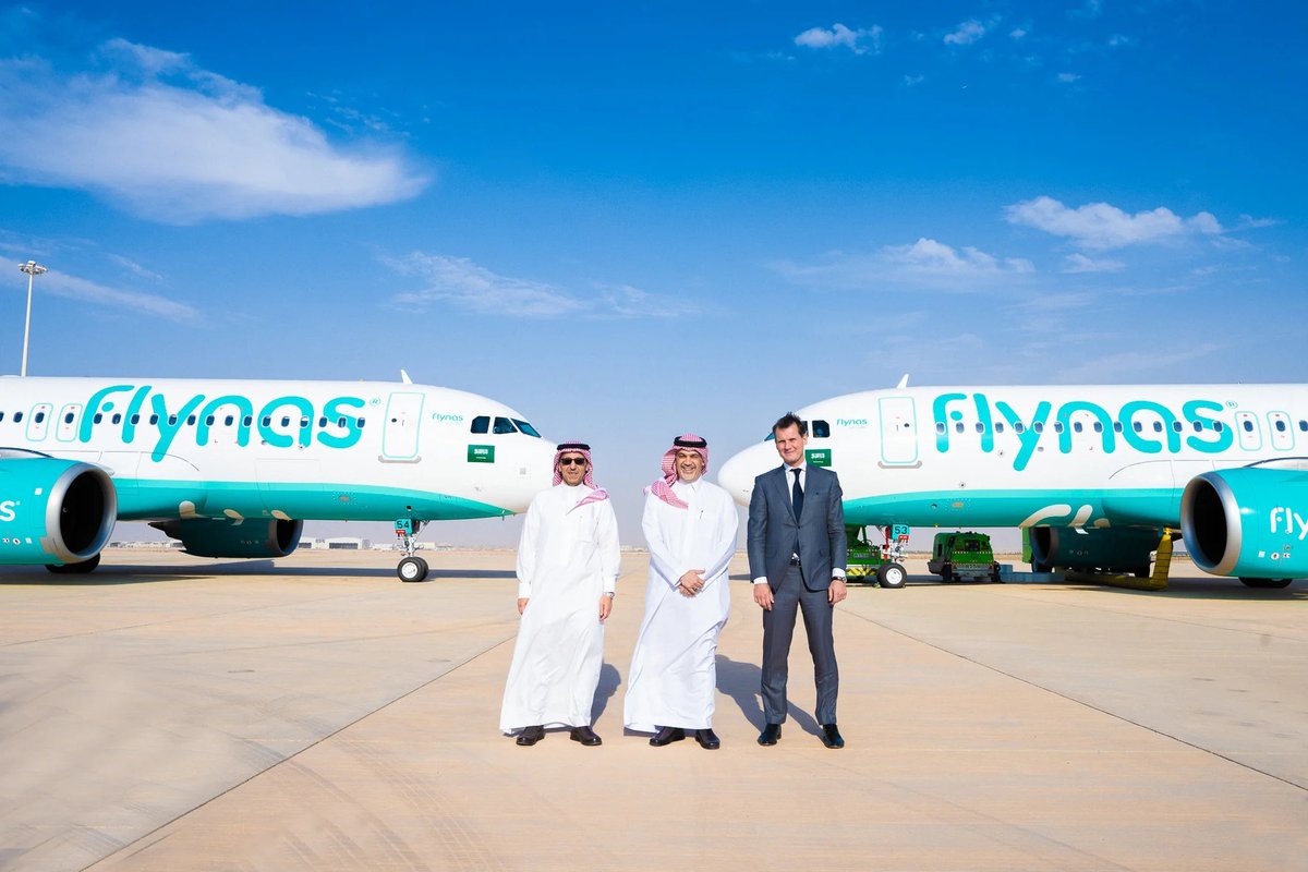 Flynas (XY), has solidified its order with Airbus for 30 new A320neo Family aircraft, further expanding its fleet. 

#Airbus #AirbusA320neo #SaudiaArabia #Paris #ParisAirShow #PAS2023 #Flynas #Flynas #A320neo #AirbusA320 #ParisAirShow2023 #Saudi #News

aviationa2z.com/index.php/2023…