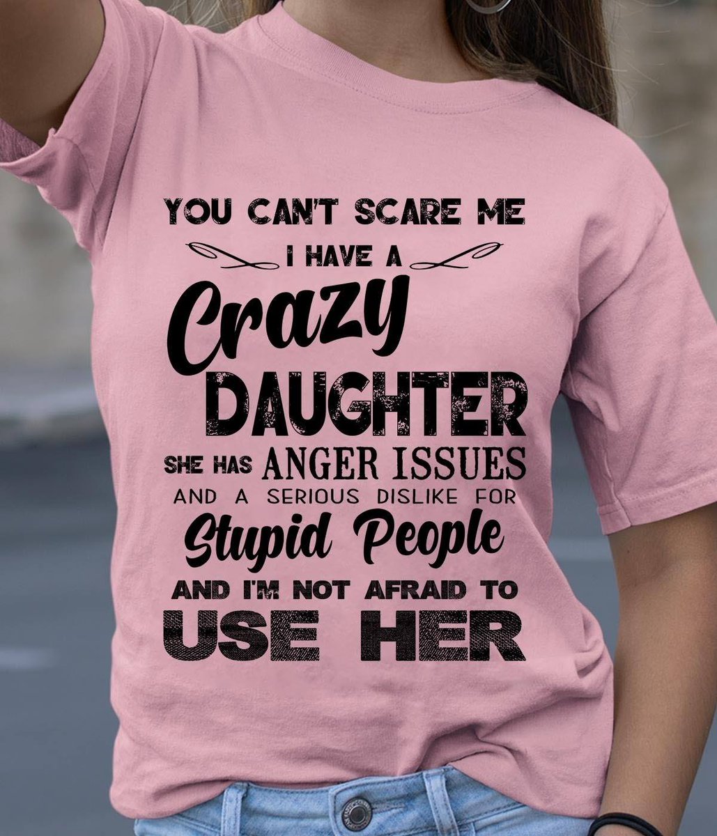 I need this shirt 
My youngest , the mother of my grandson is this kind of gal 
#OVTTDS