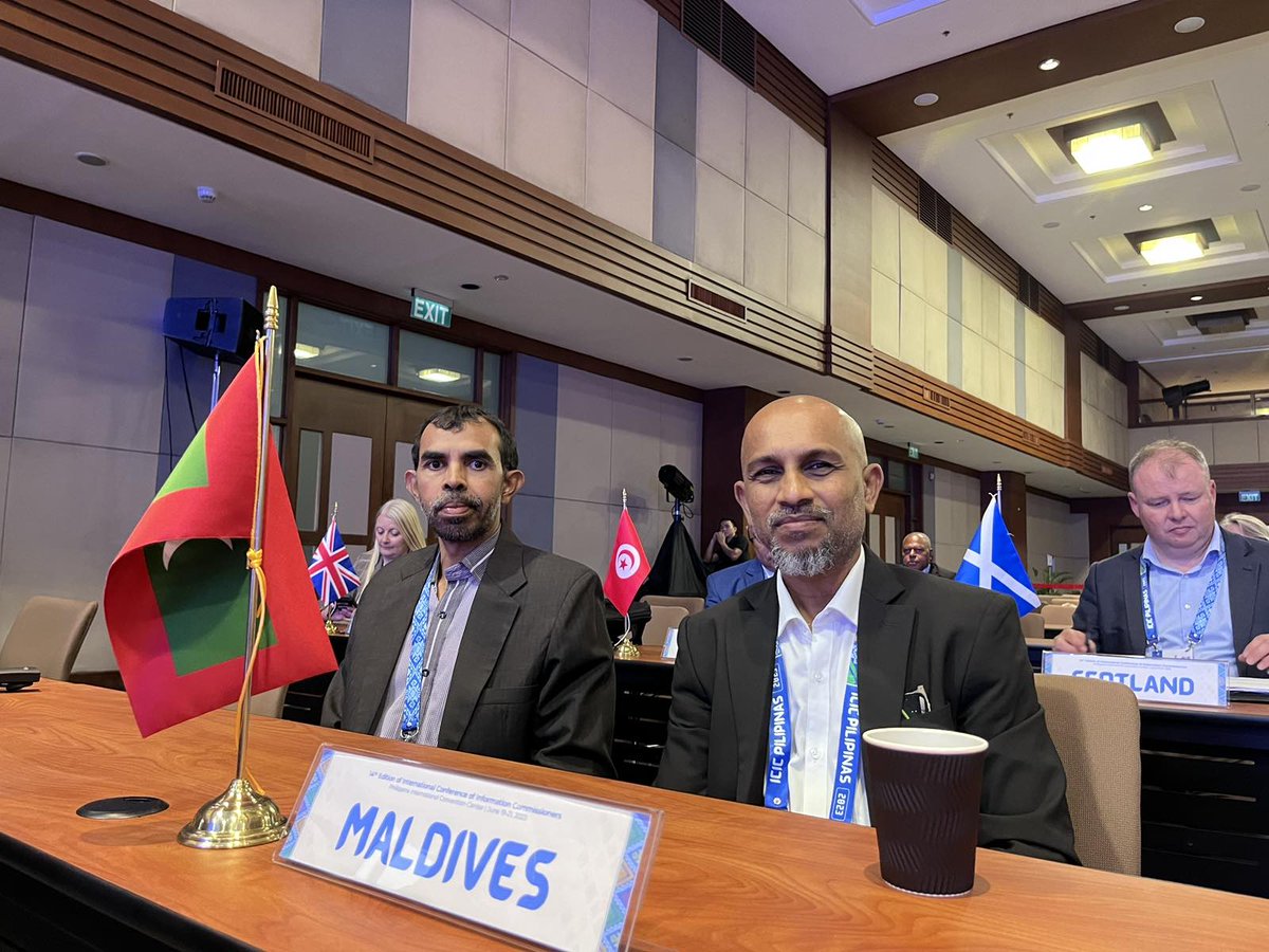 The 14th edition of the International Conference of Information Commissioners began today in Manila, Philippines. This is the 1st time Maldives is participating in this conference. <a href="/IcicNet/">ICICNet</a>