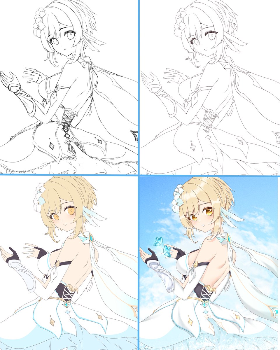 Lumine Process! #原神 #GenshinImpact #Lumine