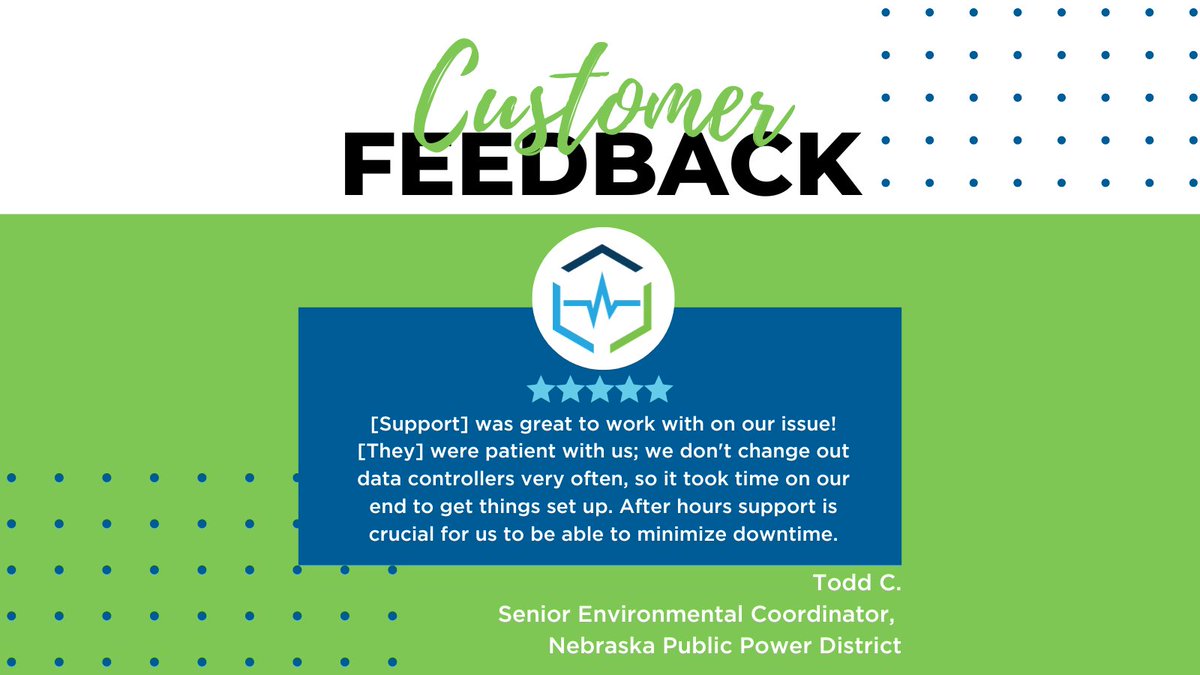 escspectrum's tweet photo. Hear what our customers have to say about our 5-star Customer Support team. They work hard to provide personalized, timely support for even your most challenging CEMS issues. As Todd C. said, after-hours support is CRUCIAL to minimize downtime, and our Team is available 24/7/365! https://t.co/sx4IcGYbHG