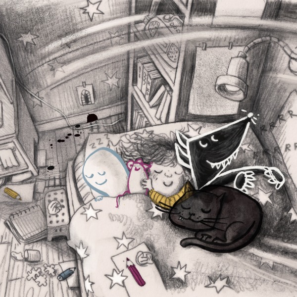 AUTILLUS's tweet photo. 🎨 Aus "Amika zeichnet eine Maus", illustriert von Sandra Gujer. https://t.co/DQnm2H96XQ https://t.co/UhbHbzB1XP