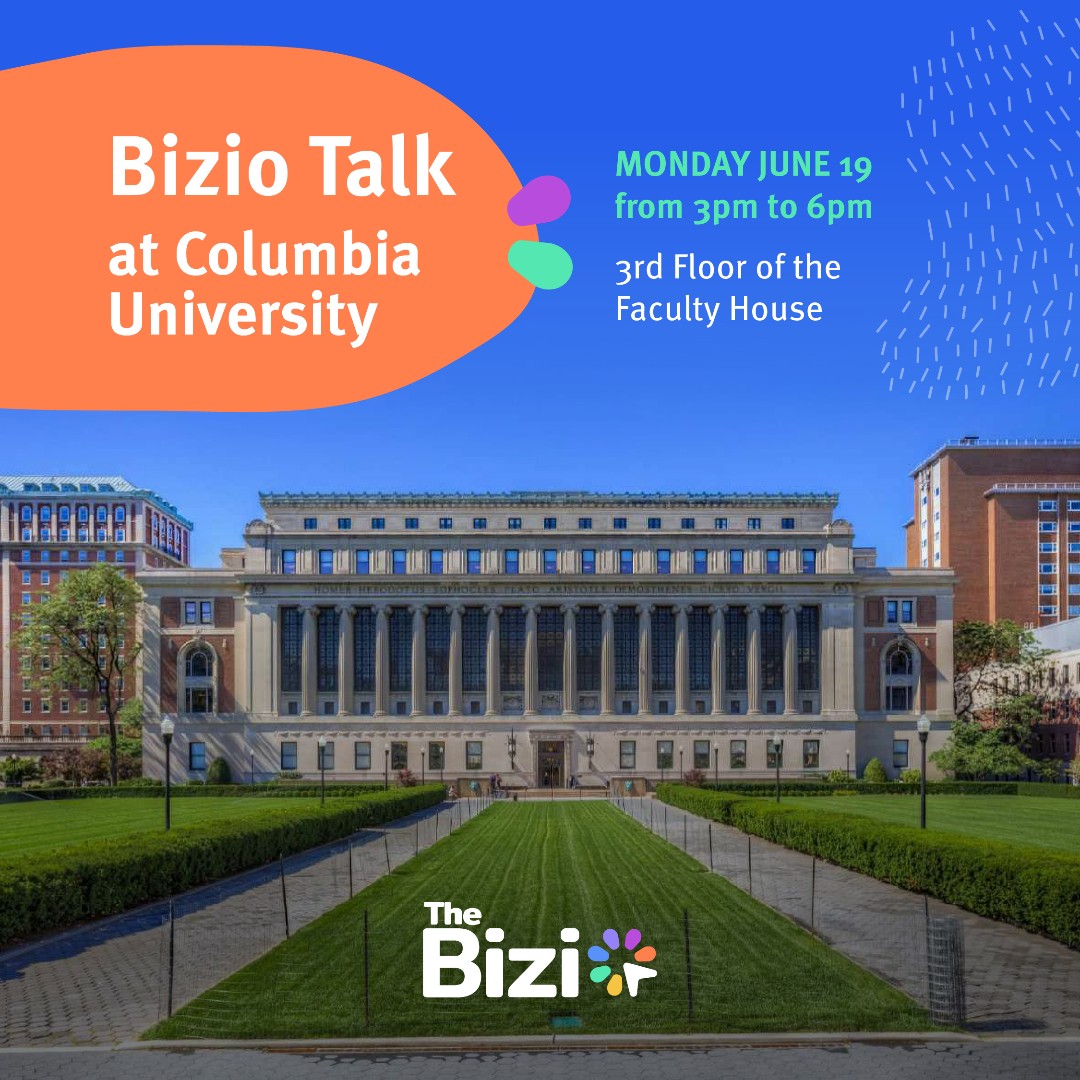 The_Bizio's tweet photo. Get ready to meet real Biz people at our event at Columbia University on June 19th! We'll guide you through everything Bizio related and show why our platform is guiding the future of Biz Tech!

https://t.co/GikyDoYLMK https://t.co/F9yWuBSggf