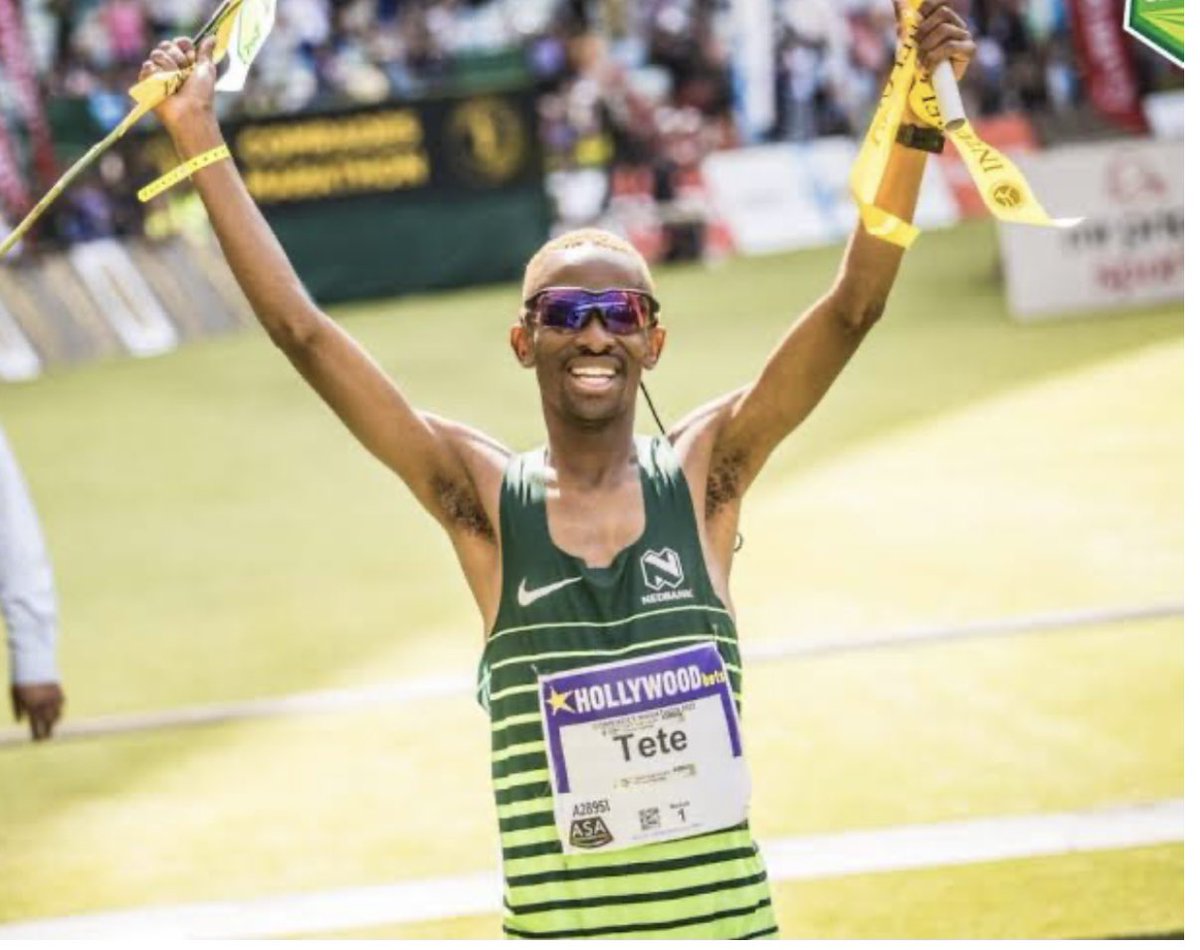 XoliswaZondo's tweet image. Comrades Marathon winner, Tete Dijana, to continue working as security guard despite winning close to R2 million in 2023 🏆🏆👏🏽

R500K for winning
R500K for breaking the record 
R200K as the 1st South African man over the finish line 
R500K from the North West government