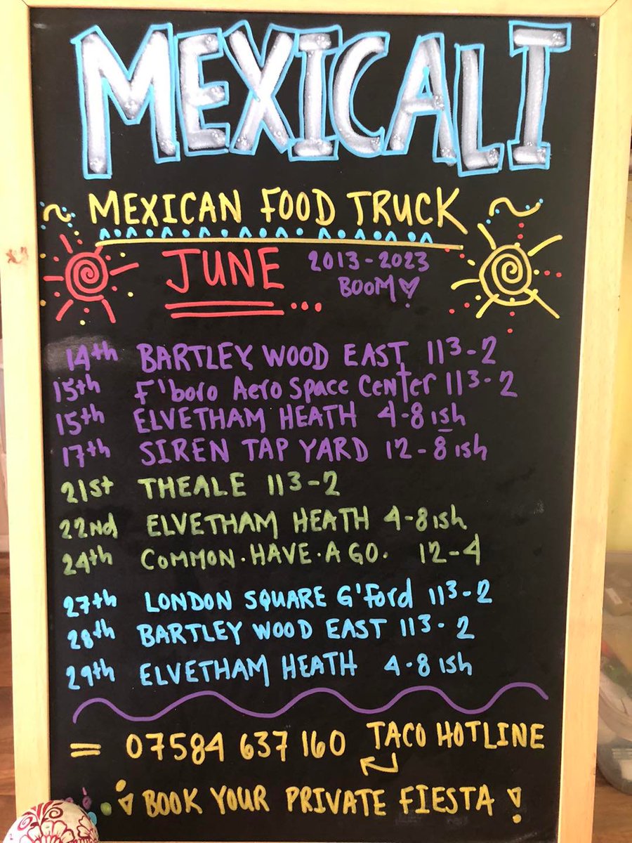 We've got you covered for food and drink if you are visiting <a href="/CommonHaveAGo/">Common Have A Go</a>  next week-end - Mexicaliuk and Cods &amp; Rockers Fish And Chips will be there to stop you going hungry, and we will be joined by Clink &amp; Drink Mobile Bars to help quench your thirst #food #drink #goodtimes