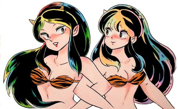 The mere design of Lum was enough for a lot of readers to start sending letters asking for her to be the protagonist and thus they changed the trajectory of a manga forever.
