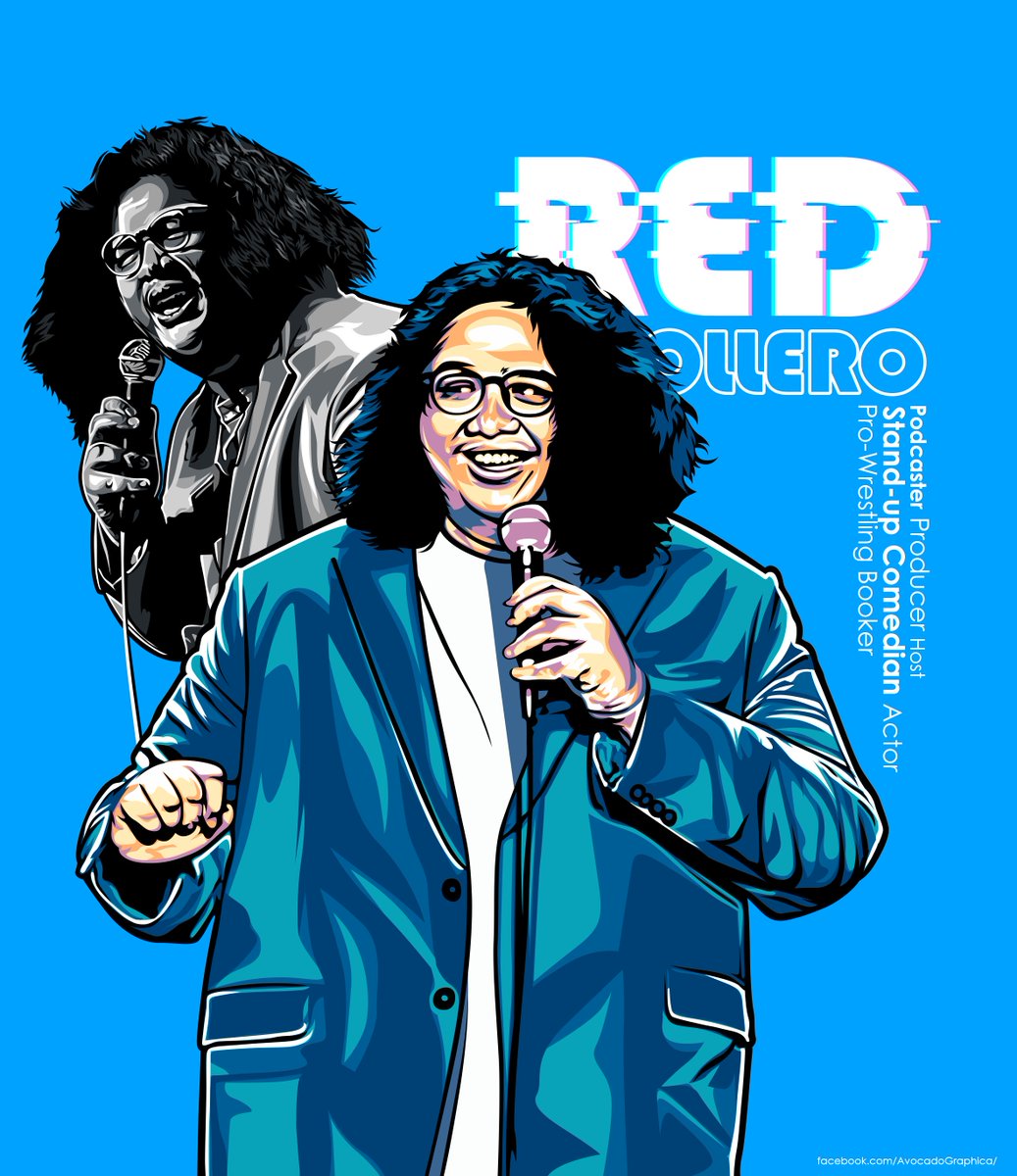 Fan art for Red Ollero
#comedy  #Filipinocomedian #podcaster