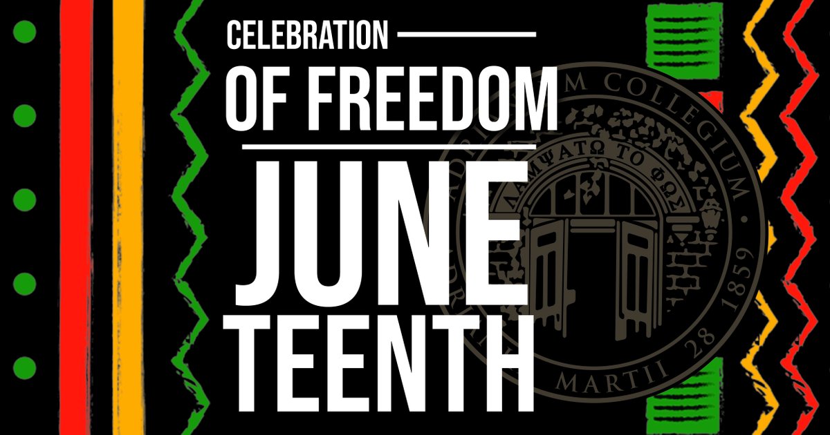 A second independence day, Juneteenth recognizes the resilience and strength of all Black Americans in this country! Juneteenth is the oldest nationally celebrated commemoration of the ending of slavery in the United States. 

#GDTBAB #AdrianCollege #BulldogProud #Juneteenth