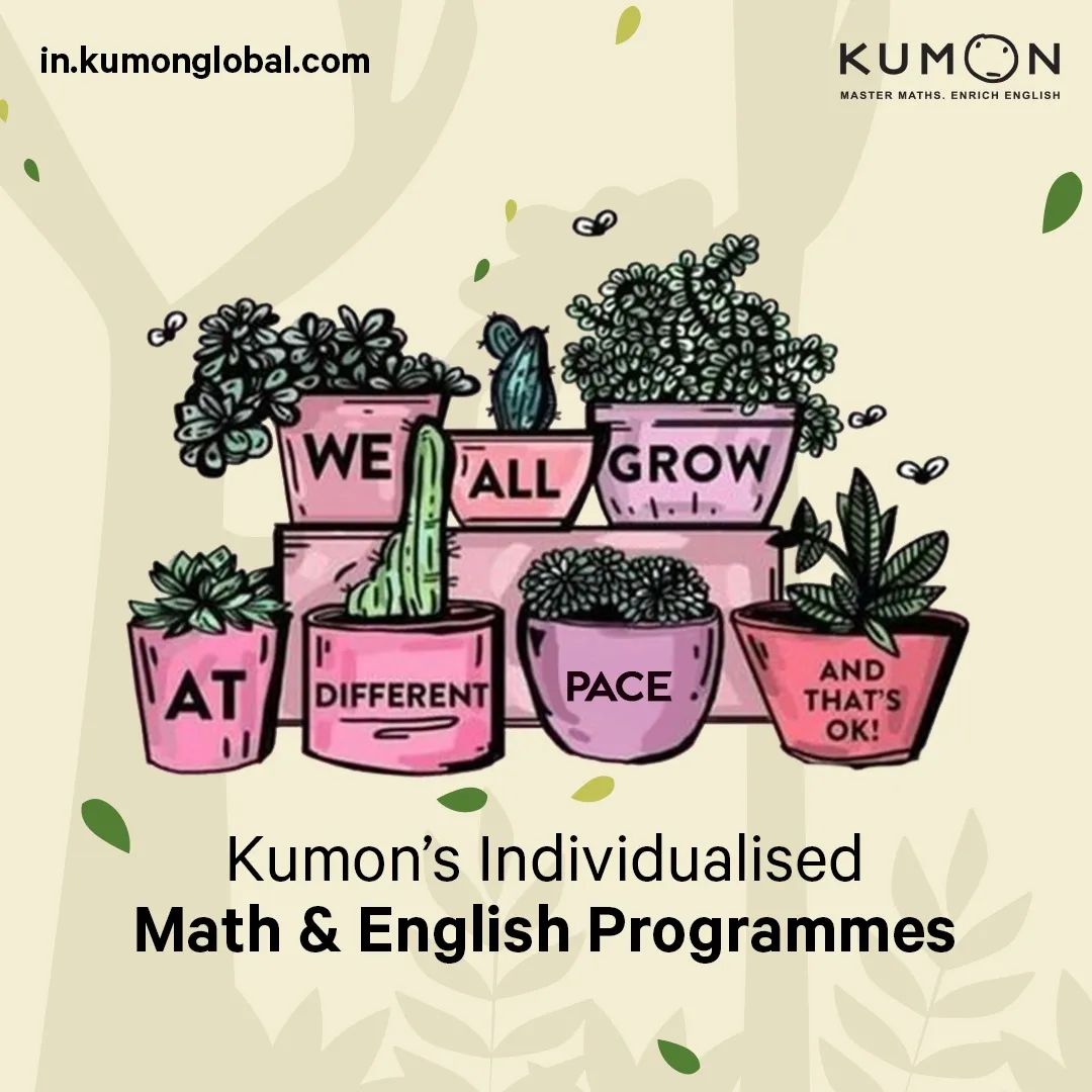 We all grow and develop at our own pace, that's the beauty of the Kumon programmes.
We tailor them to suit YOU!

#individualisedcourse #individualisedlearning #pace #differentpace #KumoninBahrain #afterschoolmaths #afterschoolenglish #maths #english #younglearners #kumon #كيومن