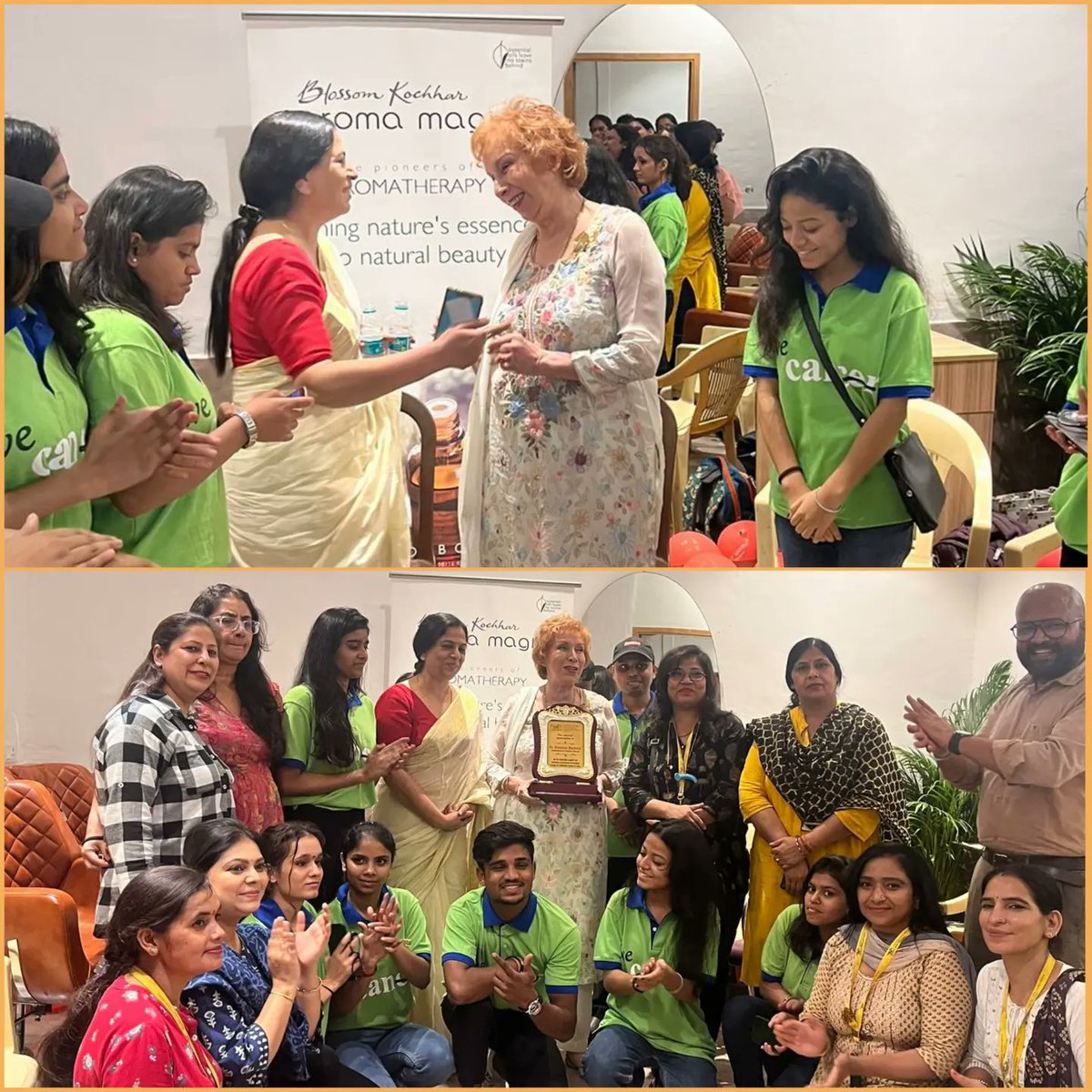 Delighted to partner w/ @blossomkochhar @AromaMagicIndia on #NationalCancerSurvivorsDay to introduce a Basic #Cosmetology Course for #Cancer #survivors & parents aiming to boost self-confidence, provide essential #beauty & #wellness skills to #empower them to reclaim their lives