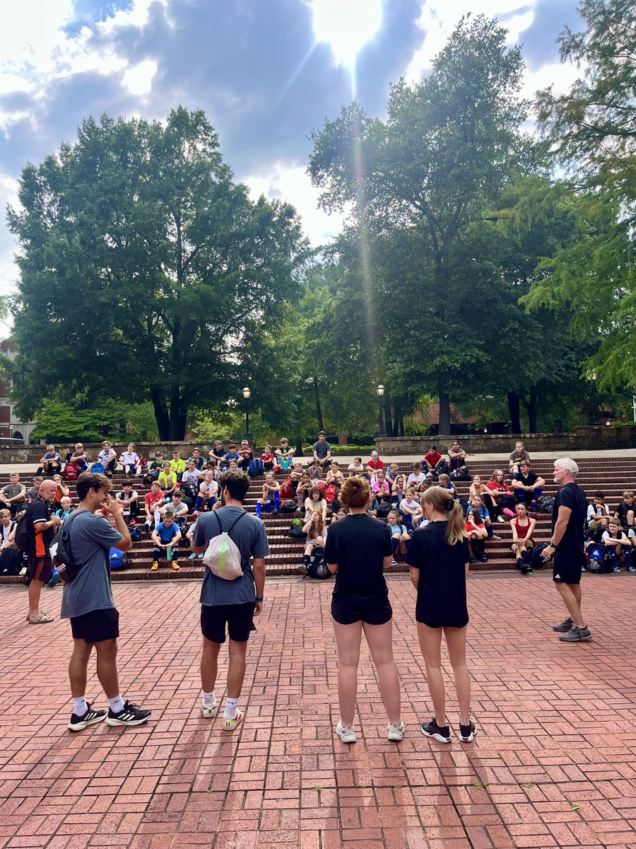 Let’s get this week started! Junior Elite Camp has begun☀️