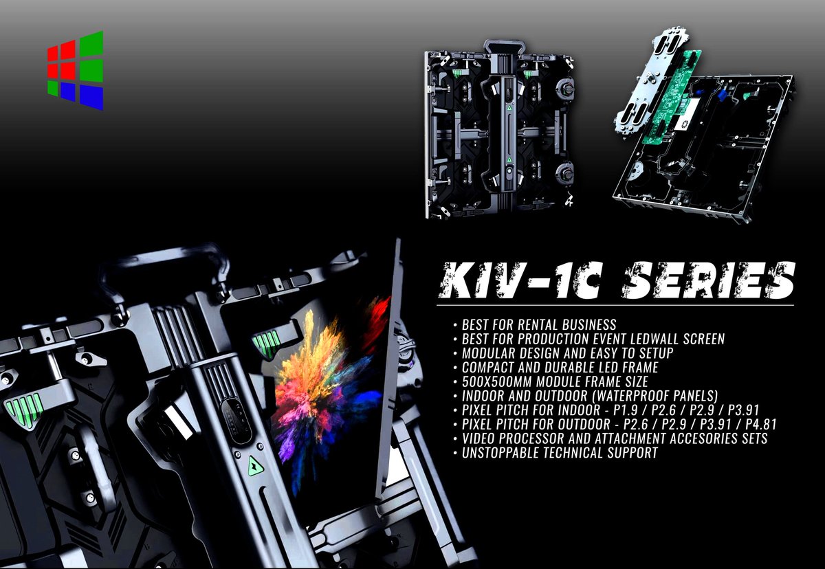 HangelTech's tweet image. Hangel LED Screen Factory 
Indoor and Outdoor Rental LED Screen 
500x500mm modular design
Fully front servicesable
Talk to Whatsapp +86-15112310918 get a free quote! 
#HangelLED #RentalLED #KIVLED